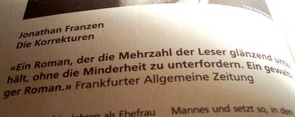 faz die korrekturen