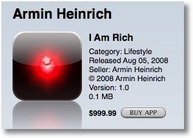 iPhone App, die nichts macht