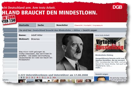 Humor wie '33: Hitler und der Mindestlohn