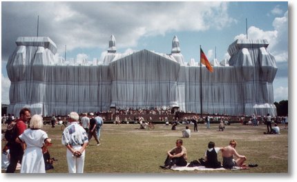 Wrapped Reichstag
